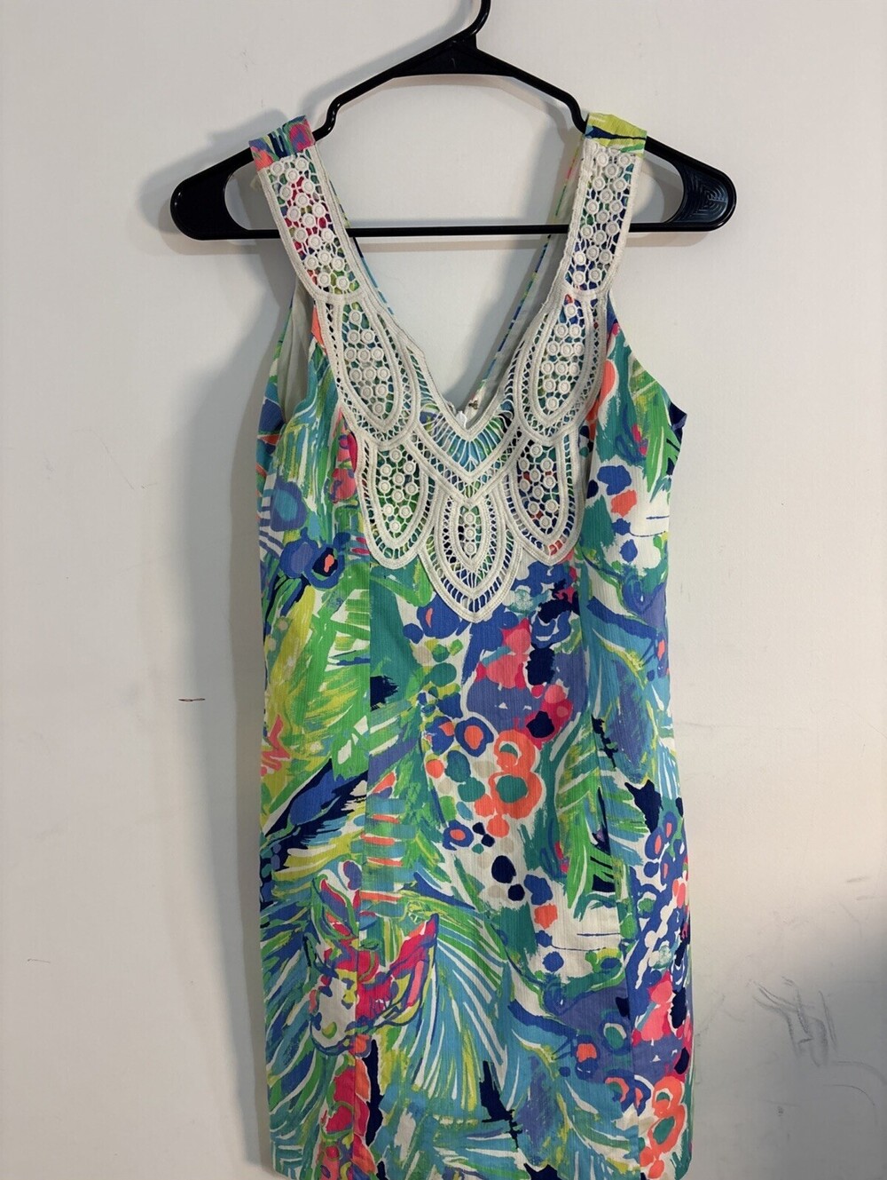 Lilly Pulitzer women’s Sleeveless Dress size 00 Excellent Colorful Preppy